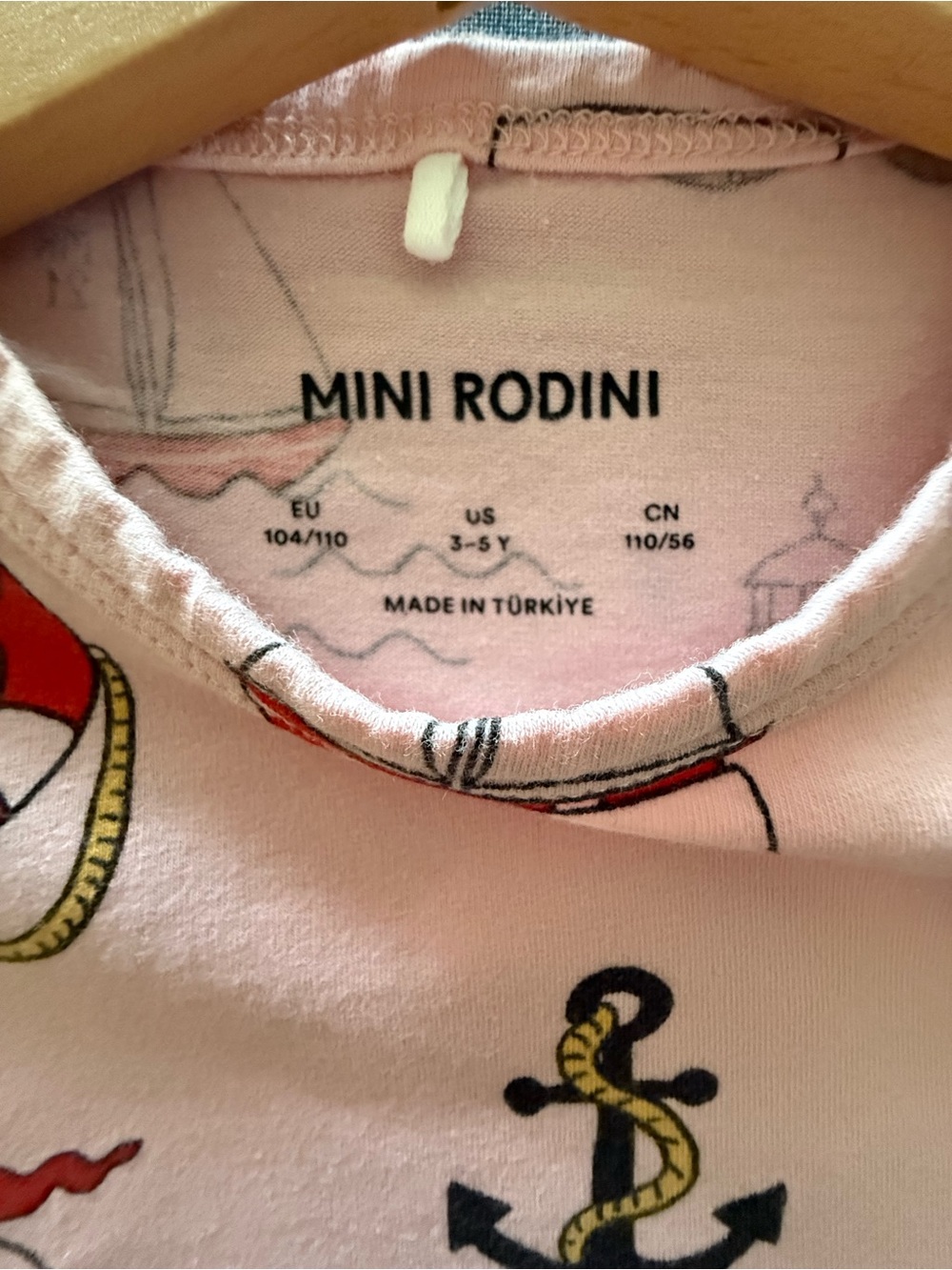 Three Mini Rodini Short Sleeve Tees - Picture 6 of 7